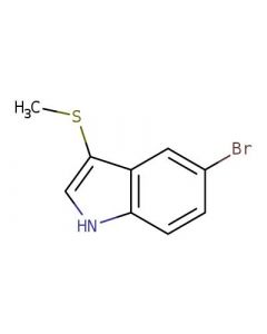 Astatech 5-BROMO-3-(METHYLTHIO)-1H-INDOLE; 1G; Purity 95%; MDL-MFCD22690533